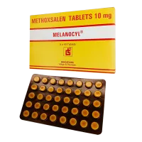 Фото Оксорален (Melanocyl, Oxsoralen) таблетки по 10мг №40