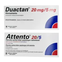 Фото Аттенто :: Дуактан (название в Европе) таблетки 20 / 5 мг №28