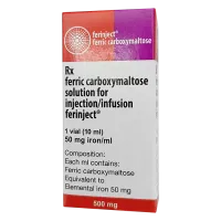 Фото Феринжект (Феринджект) Железа карбоксимальтозат 500мг :: Ferinject раствор для в/в 50мг/мл 10мл фл. №1