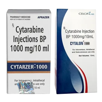 Цитарабин (Цитозар, Алексан аналог) Cytalon, Cytarzer 1000мг 10мл №1